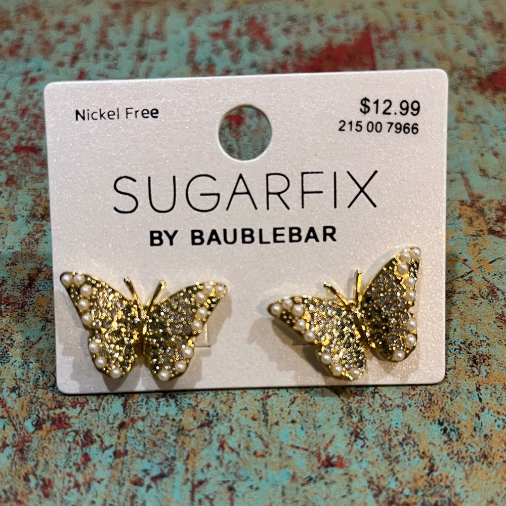 Sugarfix by Baublebar Butterfly Earrings
